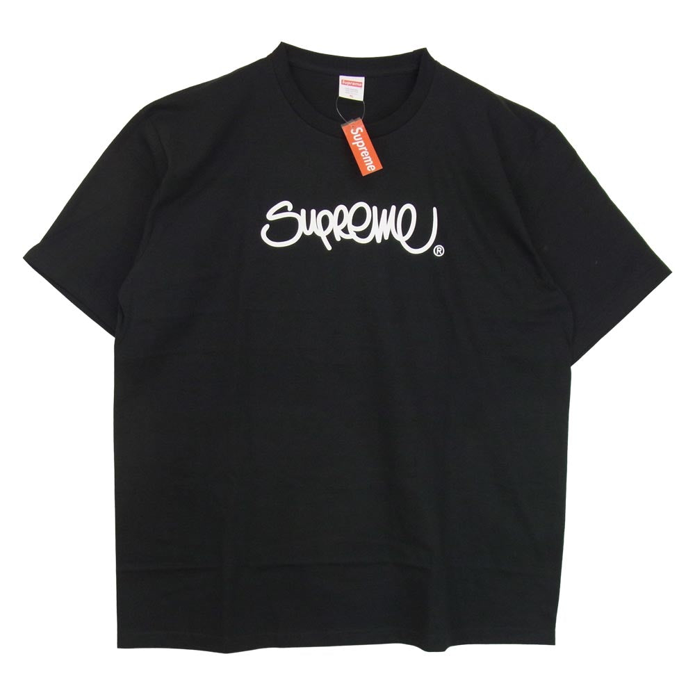 Supreme シュプリーム 22SS Handstyle Tee ハンドスタイル Tシャツ  ブラック系 XL【新古品】【未使用】【中古】