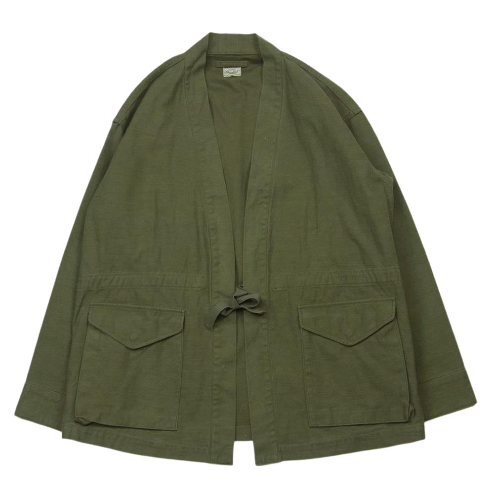 ゴールド 東洋エンタープライズ GL13805 BACKSATIN NORAGI JACKET バックサテン 野良着 ジャケット カーキ系 M【中古】