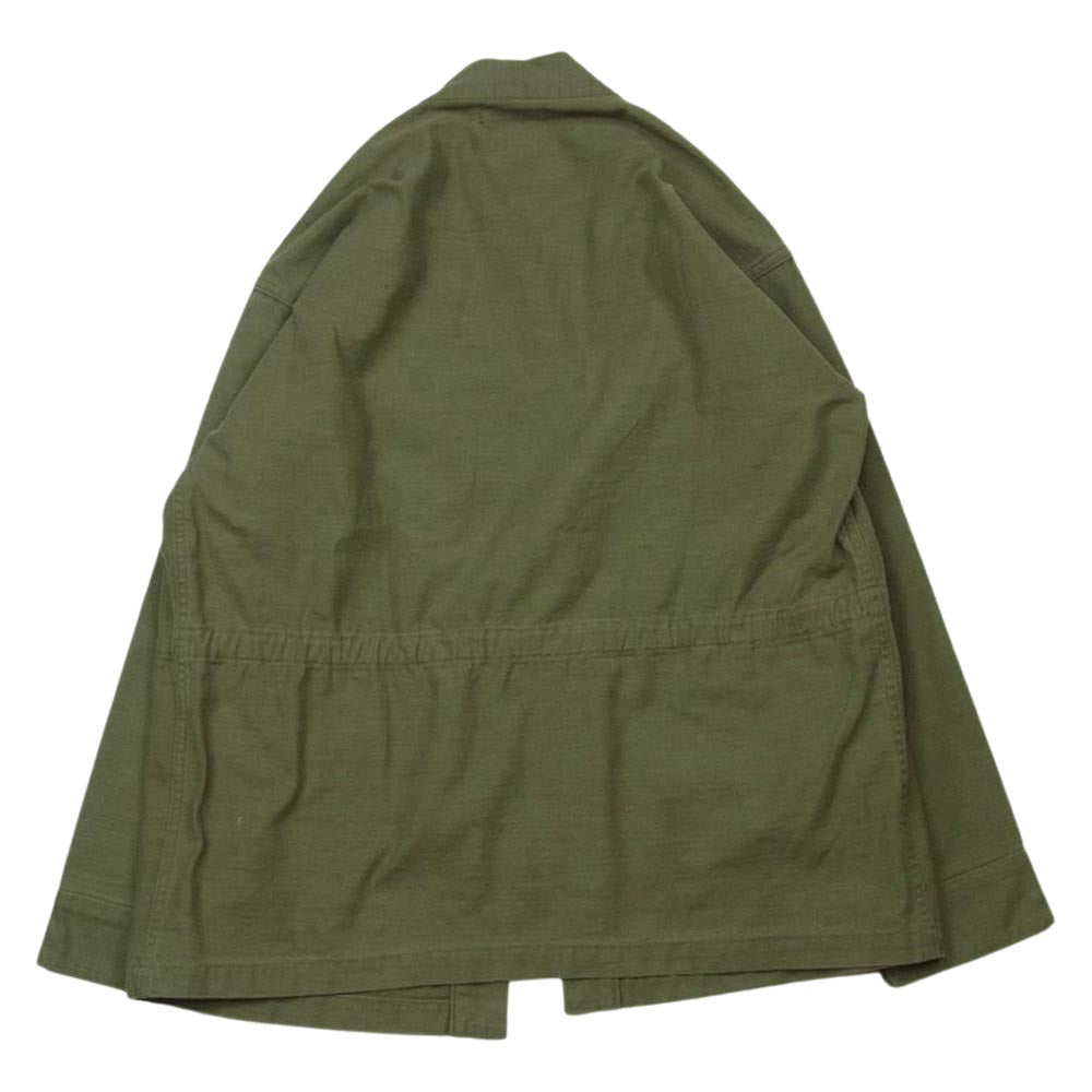 ゴールド 東洋エンタープライズ GL13805 BACKSATIN NORAGI JACKET バックサテン 野良着 ジャケット カーキ系 M【中古】