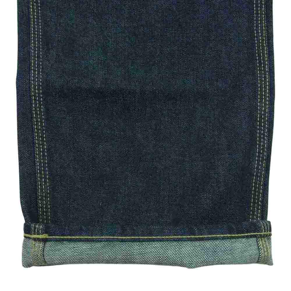 SASAFRAS ササフラス SF-211840 FALL Leaf Gardener Pants 13.5oz denim フォール リーフ ガーデナー デニム パンツ インディゴブルー系 S【新古品】【未使用】【中古】