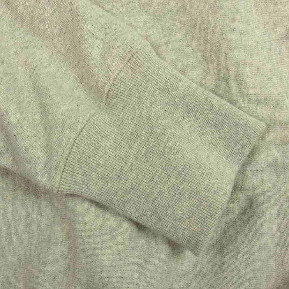 READY MADE レディメイド RM-J01-0000-021 HOODIE 胸ロゴ刺繍 プルオーバー パーカー グレー グレー系 L【新古品】【未使用】【中古】