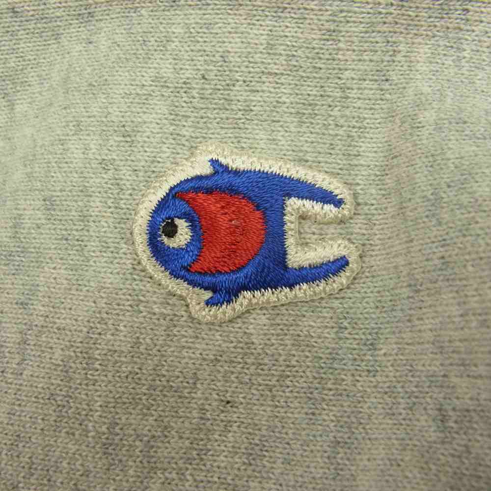 READY MADE レディメイド RM-J01-0000-021 HOODIE 胸ロゴ刺繍 プルオーバー パーカー グレー グレー系 L【新古品】【未使用】【中古】