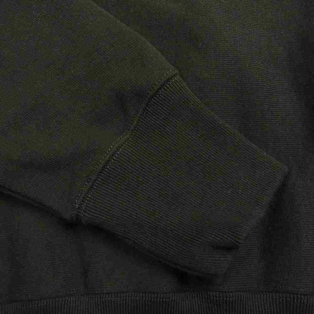 READY MADE レディメイド RM-J01-0000-020 HOODIE 胸ロゴ刺繍 プルオーバー パーカー ブラック ブラック系 L【新古品】【未使用】【中古】