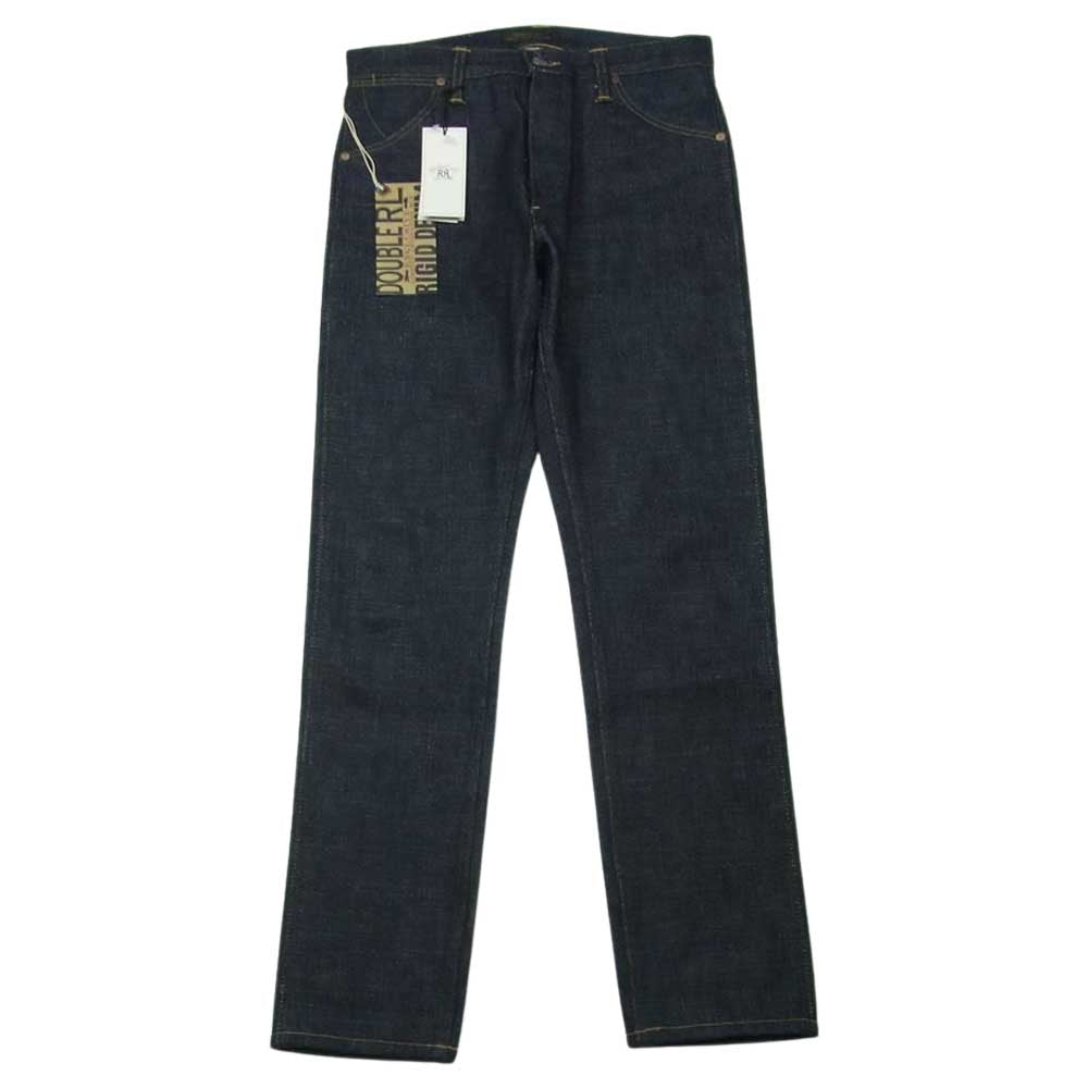 RRL ダブルアールエル 国内正規品 USA製 782753440001 LIMITED PRODUCTION RUN 300本限定 RIGID HIGH SLIM DENIM ハイスリム リジッド デニム パンツ インディゴブルー系 30【極上美品】【中古】