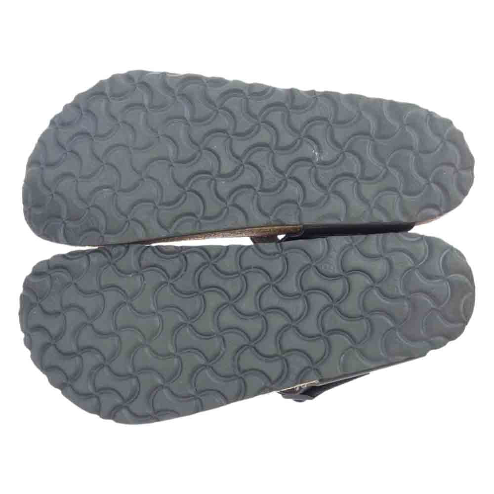 BIRKENSTOCK ビルケンシュトック 0043691 Gizeh BS ギゼ サンダル ブラウン系 ブラック系 40【中古】