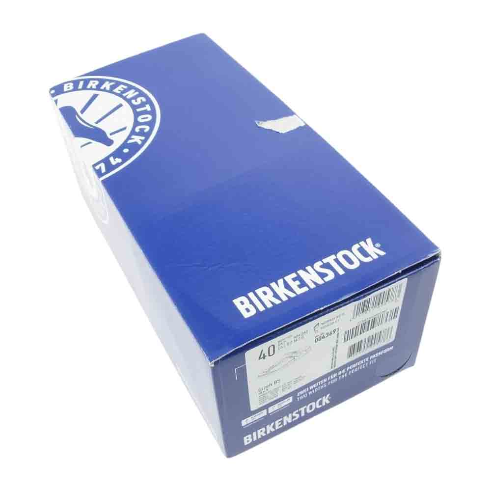 BIRKENSTOCK ビルケンシュトック 0043691 Gizeh BS ギゼ サンダル ブラウン系 ブラック系 40【中古】