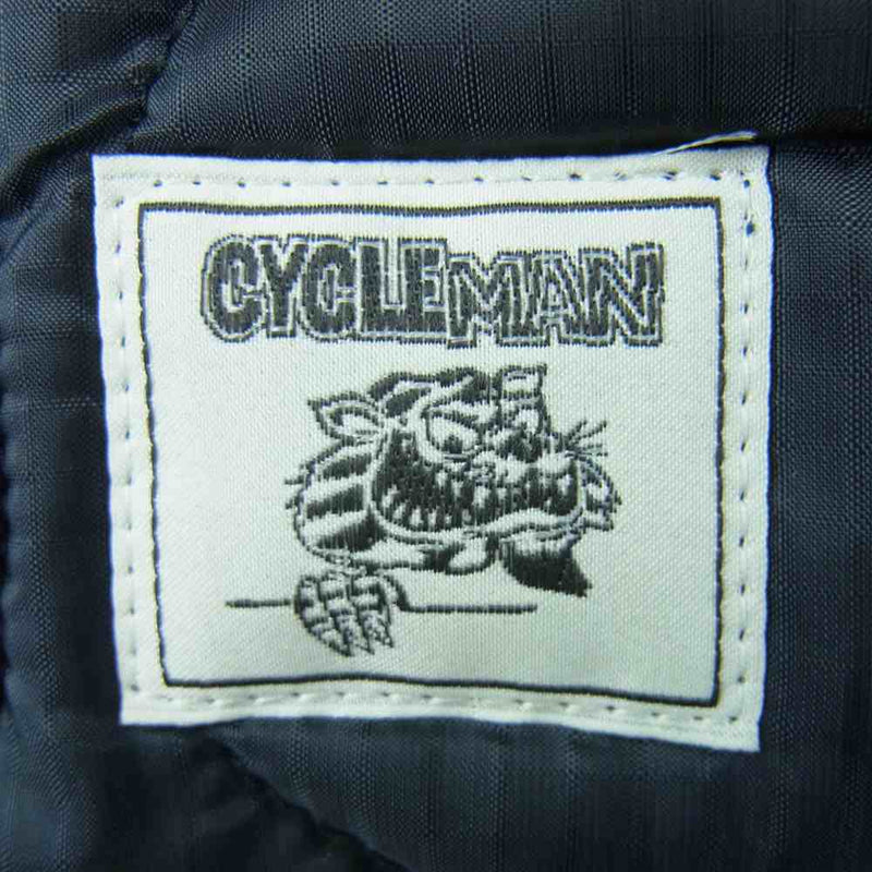 サイクルマン Soft Nylon Quilting Jacket キルティング ライナー ジャケット ブラック系 M【中古】