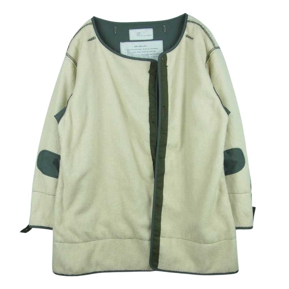 The REAL McCOY'S ザリアルマッコイズ PARKA LINER M-1951 ライナー ジャケット クリーム系 L【中古】
