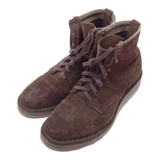 WESCO ウエスコ JOBMASTER ジョブマスター  レース アップ ブーツ スエード ブラウン系【中古】