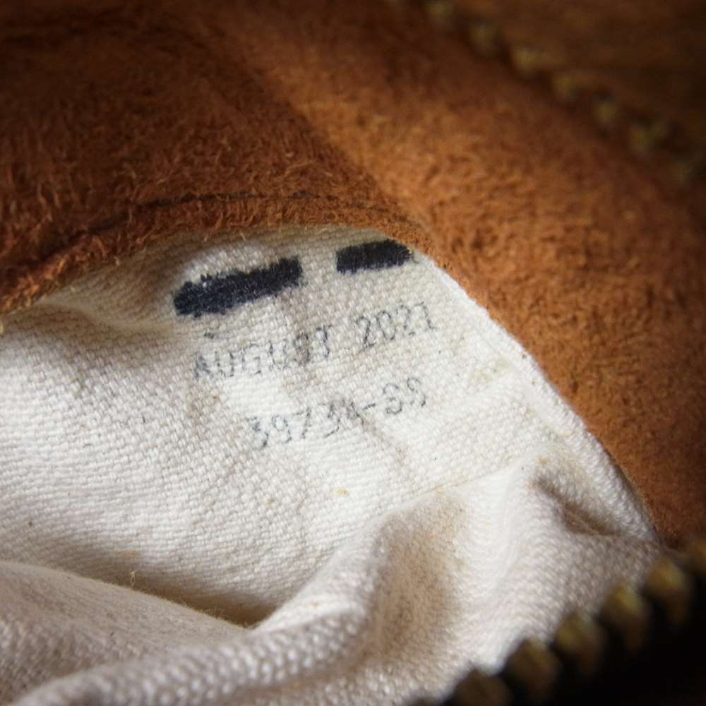 LANGLITZ LEATHERS ラングリッツレザーズ WESTERNS Roughout Leather ラフアウト レザー スエード パンツ オレンジ系 ※サイズ表記なし【中古】