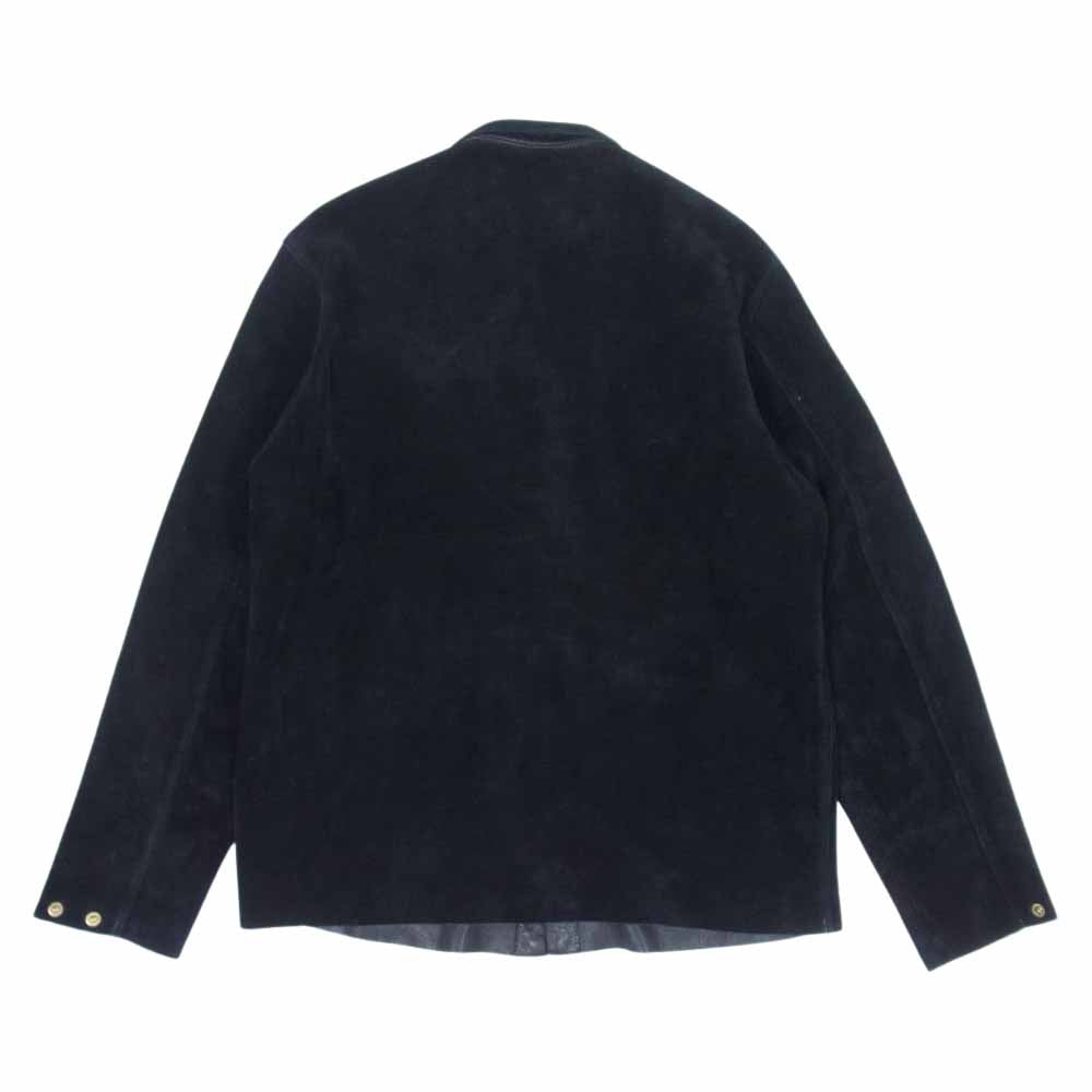 LYNCH SILVERSMITH リンチシルバースミス Welder Jacket ウェルダー スエード レザー ジャケット ブラック系【中古】