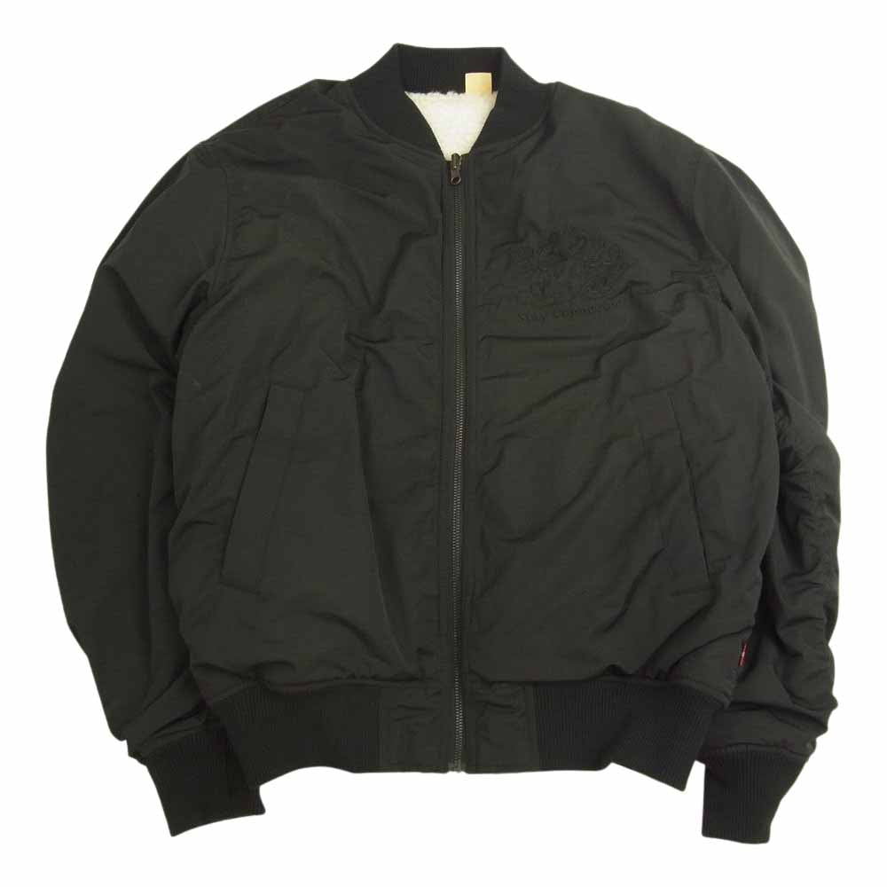 Levi's リーバイス DISNEY リバーシブルボンバージャケット ブラック系 S【中古】