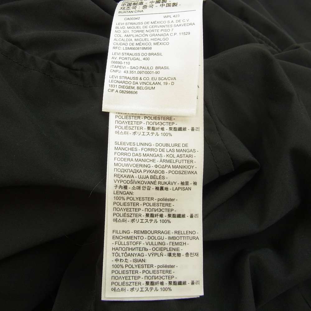 Levi's リーバイス DISNEY リバーシブルボンバージャケット ブラック系 S【中古】