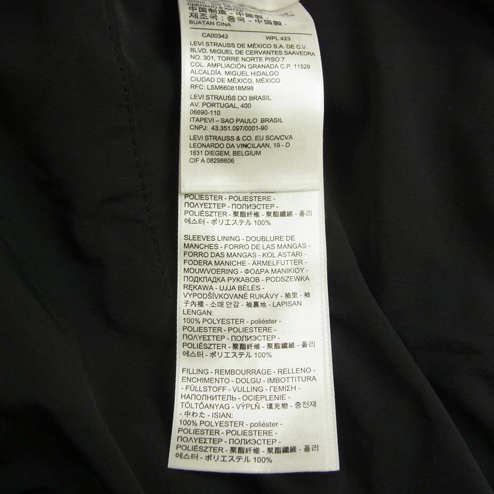 Levi's リーバイス DISNEY リバーシブルボンバージャケット ブラック系 S【中古】