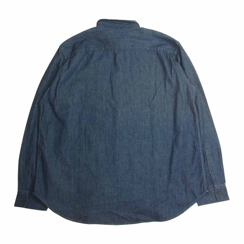Levi's リーバイス 212560001 made&crafted メイドアンドクラフテッド NEW STANDARD SHIRT RAINIER 長袖 デニム シャツ インディゴブルー系 L【極上美品】【中古】