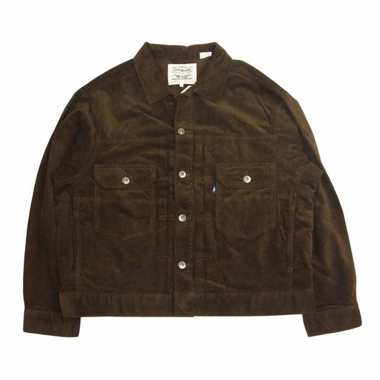 Levi's リーバイス 212610000 made&crafted メイドアンドクラフテッド OVERSZD TYPE II トラッカー ジャケット ブラウン系 M【極上美品】【中古】