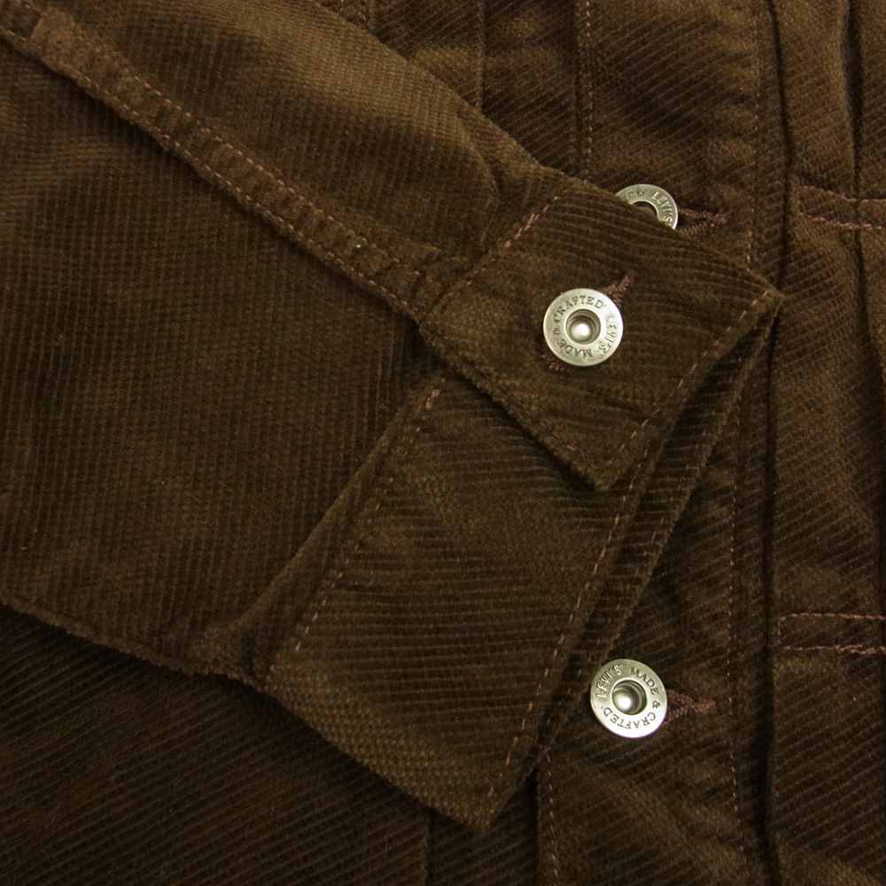 Levi's リーバイス 212610000 made&crafted メイドアンドクラフテッド OVERSZD TYPE II トラッカー ジャケット ブラウン系 M【極上美品】【中古】
