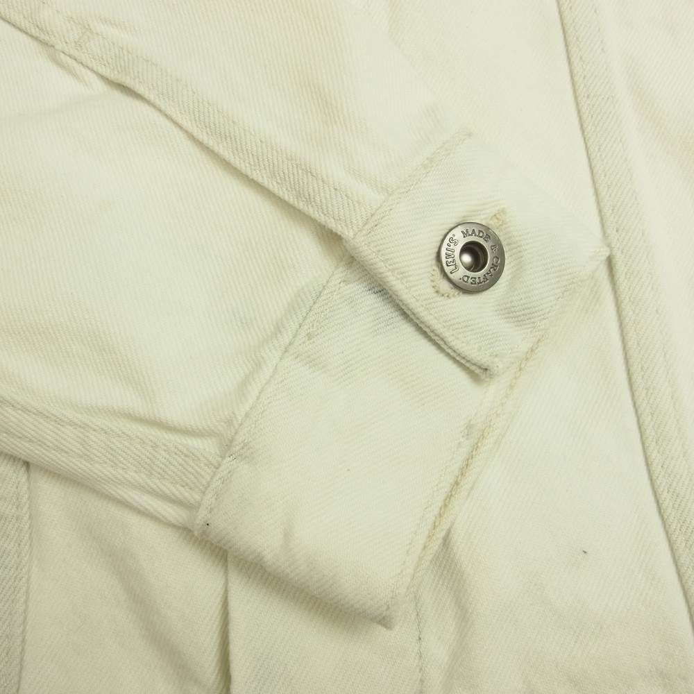 Levi's リーバイス 67484009 made&crafted メイドアンドクラフテッド OVERSIZED TYPE III トラッカー ジャケット  ホワイト系 S【中古】