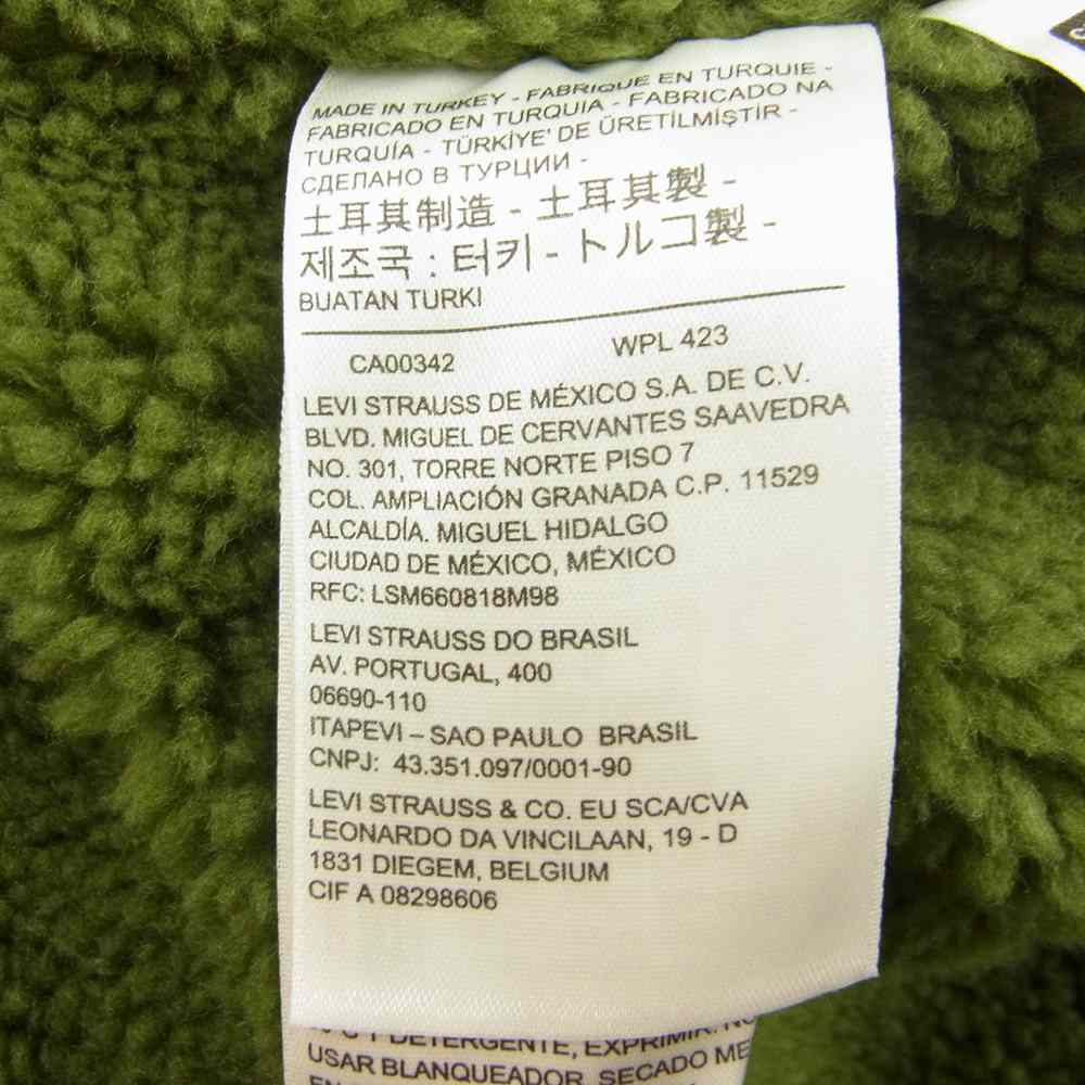 Levi's リーバイス A03520000 VINTAGE CLOTHING LVC ヴィンテージ クロージング 3rd コーデュロイ ボア トラッカー ジャケット カーキ系 L【極上美品】【中古】