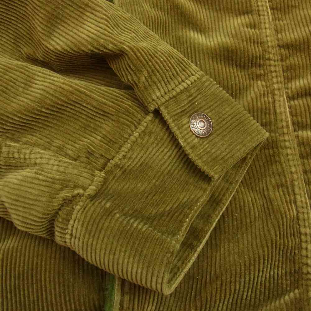 Levi's リーバイス A03520000 VINTAGE CLOTHING LVC ヴィンテージ クロージング 3rd コーデュロイ ボア トラッカー ジャケット カーキ系 L【極上美品】【中古】