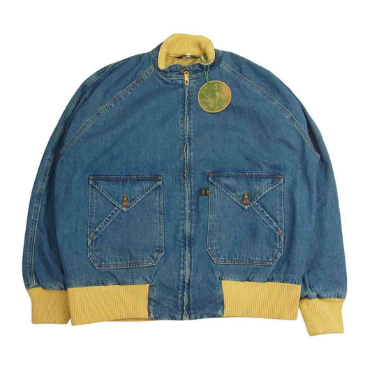 Levi's リーバイス 852080001 VINTAGE CLOTHING LVC ヴィンテージ クロージング FRESH PRODUCE ボンバー ジャケット インディゴブルー系 XL【極上美品】【中古】