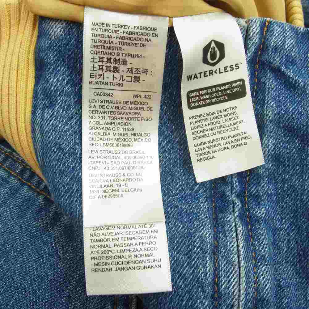 Levi's リーバイス 852080001 VINTAGE CLOTHING LVC ヴィンテージ クロージング FRESH PRODUCE ボンバー ジャケット インディゴブルー系 XL【極上美品】【中古】
