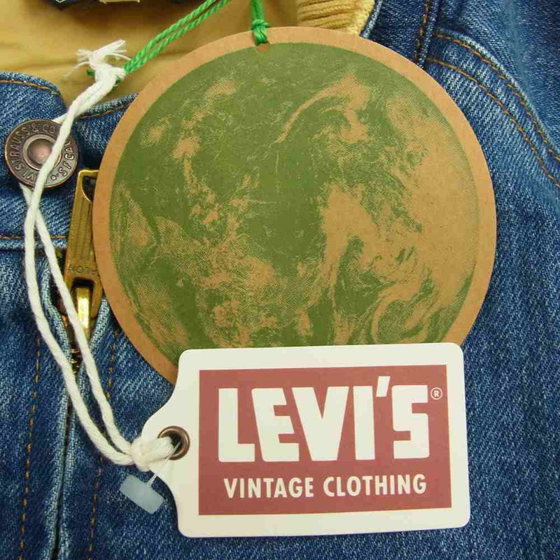Levi's リーバイス 852080001 VINTAGE CLOTHING LVC ヴィンテージ クロージング FRESH PRODUCE ボンバー ジャケット インディゴブルー系 XL【極上美品】【中古】
