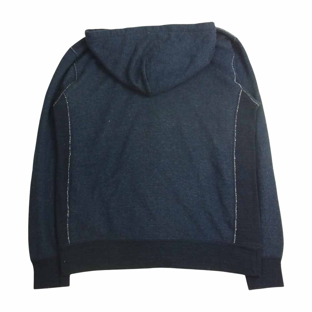 LOOPWHEELER ループウィラー LEVI'S made&crafted リーバイス メイドアンドクラフテッド インディゴ パーカー インディゴブルー系 L【極上美品】【中古】