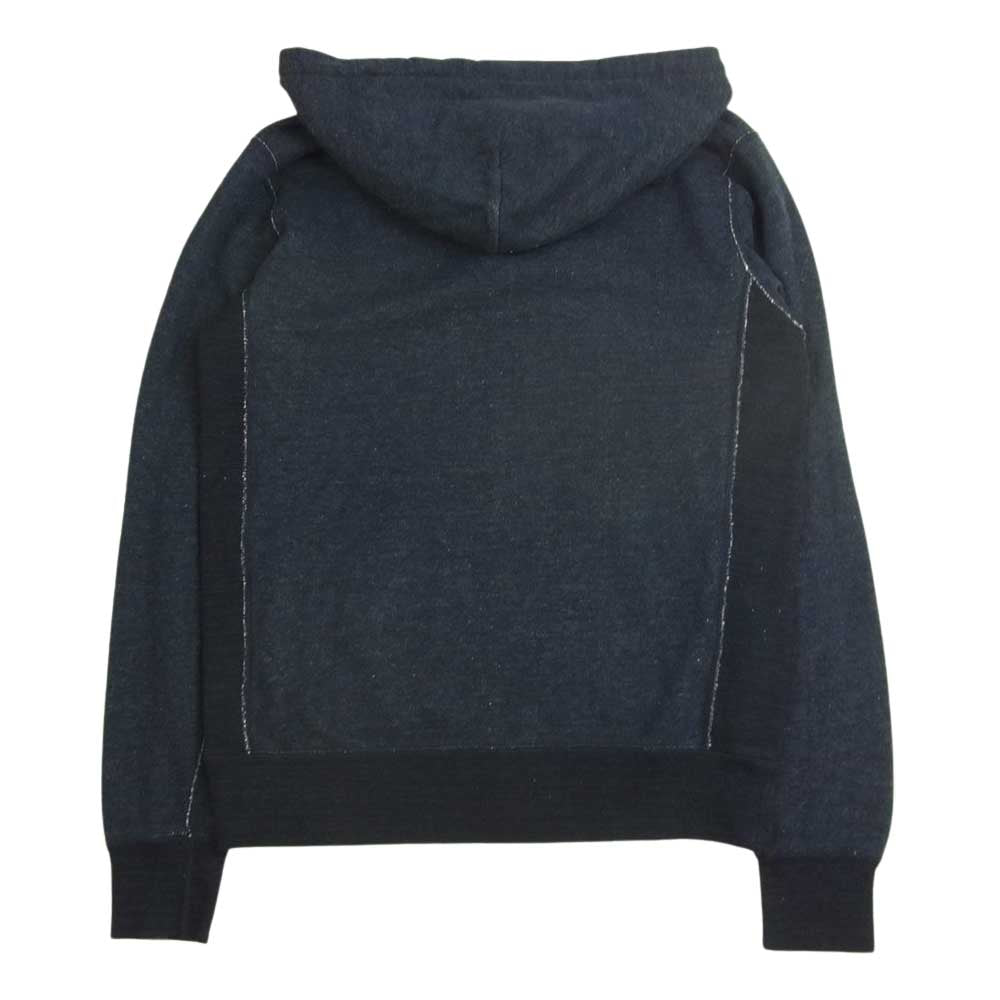 LOOPWHEELER ループウィラー LEVI'S made&crafted リーバイス メイドアンドクラフテッド インディゴ パーカー インディゴブルー系 S【極上美品】【中古】