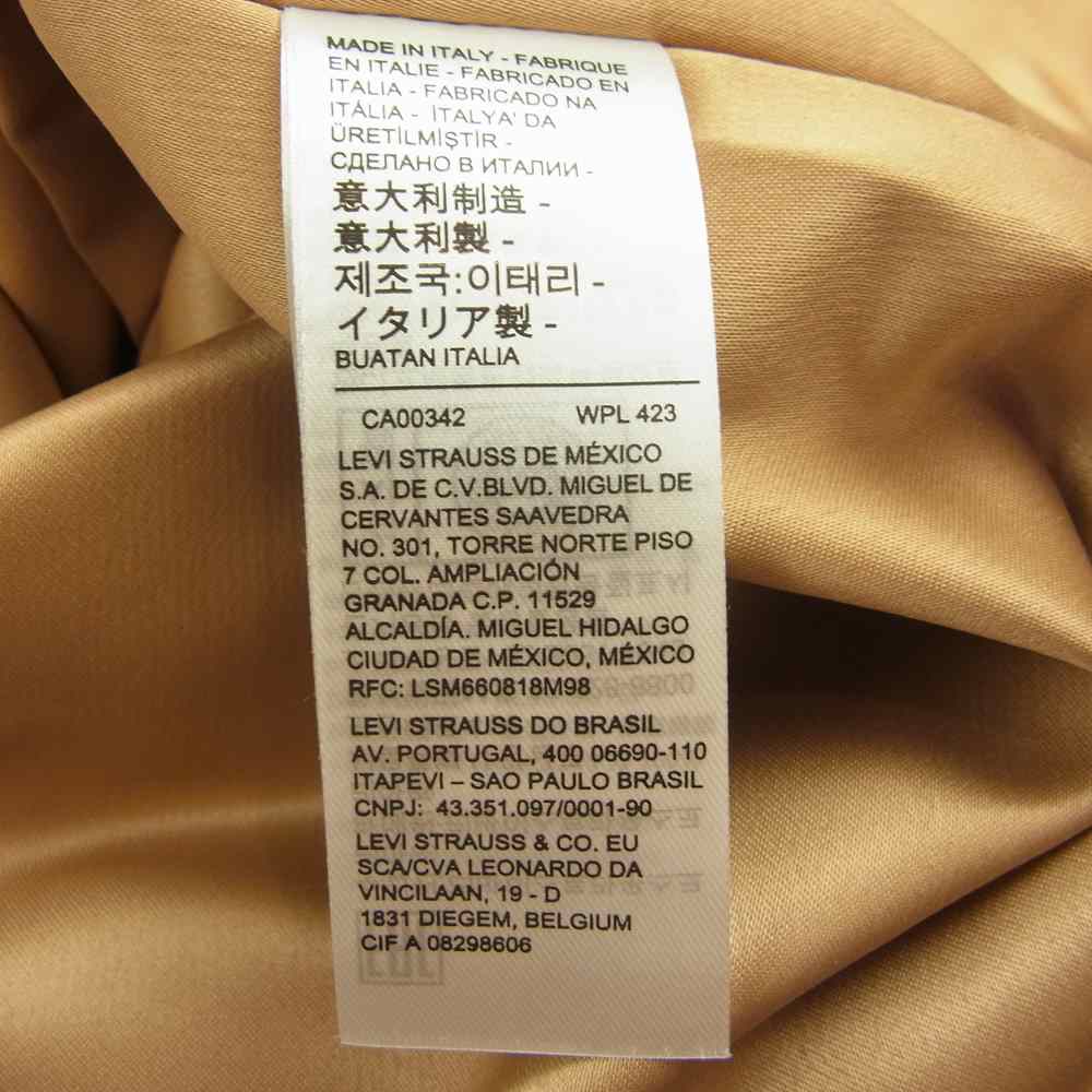 Levi's リーバイス A21910000 made&crafted メイドアンドクラフテッド Suede Sports Coat スエード スポーツ ジャケット エンジ系 S【極上美品】【中古】