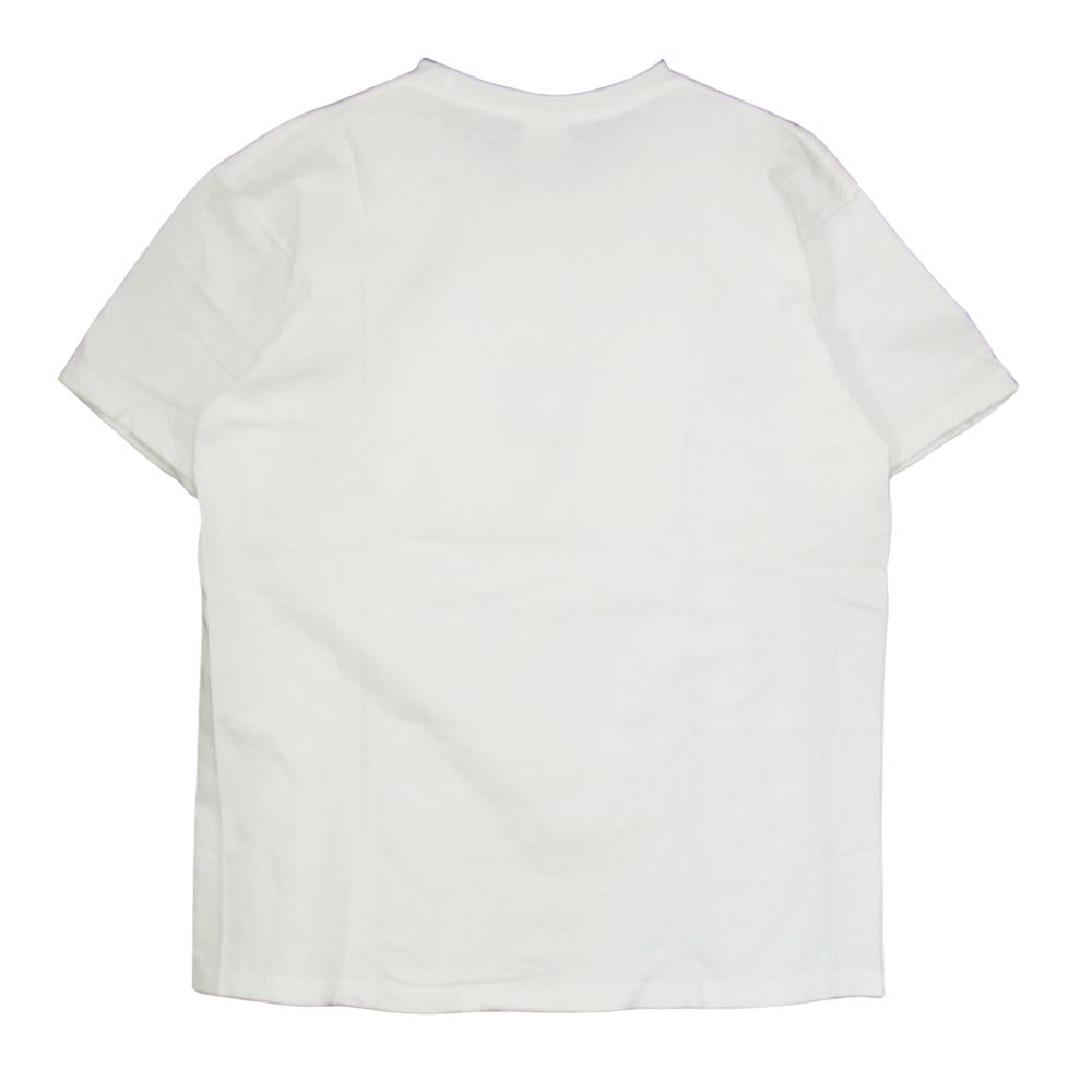 Supreme シュプリーム 19AW BANNER TEE バナー プリント Tシャツ ホワイト系 M【中古】