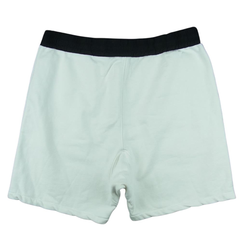 FEAR OF GOD フィアオブゴッド ESSENTIALS エッセンシャルズ Drawstring Shorts White ドローストリング ハーフ ショート パンツ ホワイト系 ブラック系 M【中古】