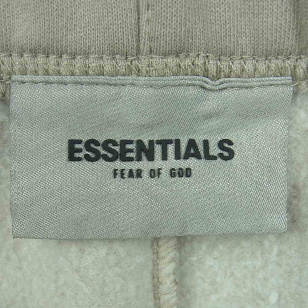 FEAR OF GOD フィアオブゴッド ESSENTIALS エッセンシャルズ スウェット ショート パンツ グレイッシュベージュ系 S【中古】