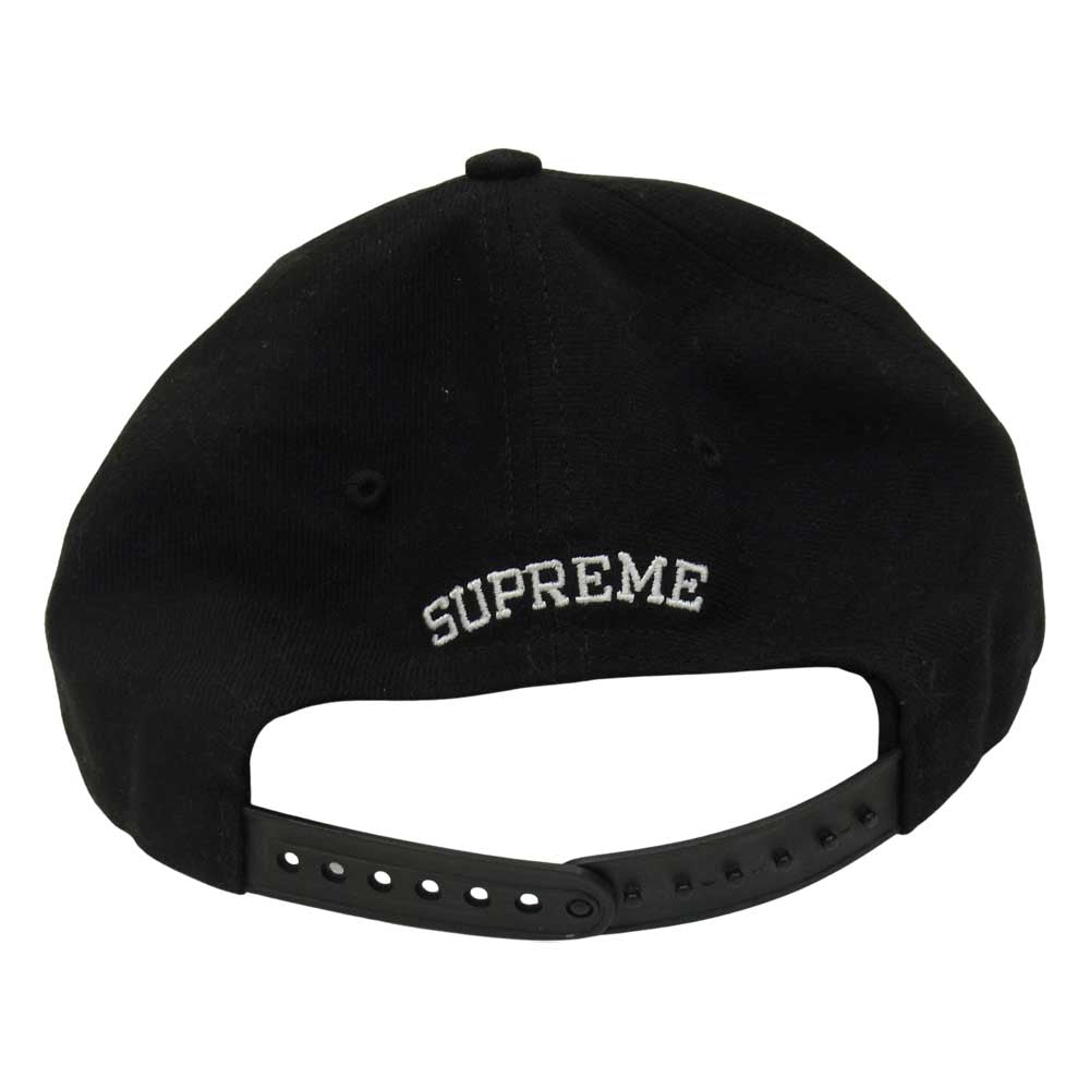 Supreme シュプリーム 19AW Shadow 6-Panel 刺繍 シャドウ 6パネル キャップ ブラック ブラック系【中古】