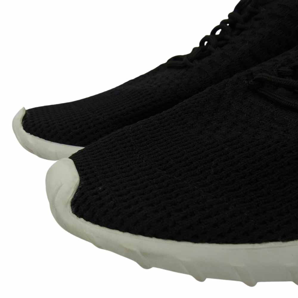 MONCLER モンクレール EMILIEN KNIT ロゴ ローカット スニーカー ブラック系 41【中古】