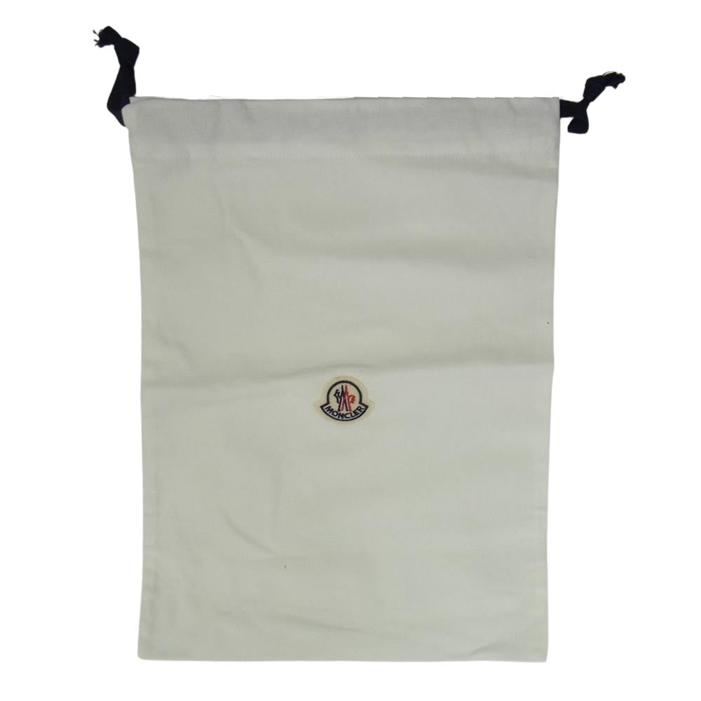 MONCLER モンクレール EMILIEN KNIT ロゴ ローカット スニーカー ブラック系 41【中古】