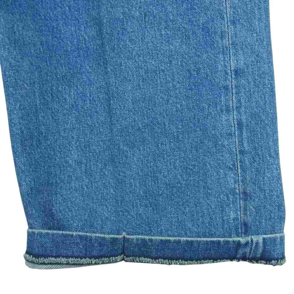 ネプラ WIDE BOTANICAL JEANS ワイド ボタニカル ジーンズ 本藍染め デニム パンツ インディゴブルー系 24【美品】【中古】