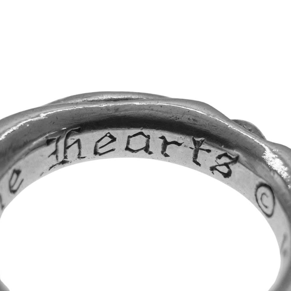 CHROME HEARTS クロムハーツ（原本無） SCRL BAND スクロール バンド リング シルバー系【中古】