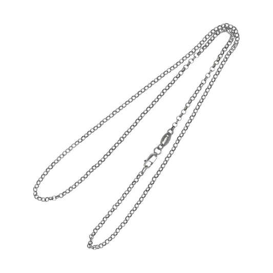 CHROME HEARTS クロムハーツ（原本無） NECKCHAIN R18 ロールチェーン 18インチ シルバー系【中古】