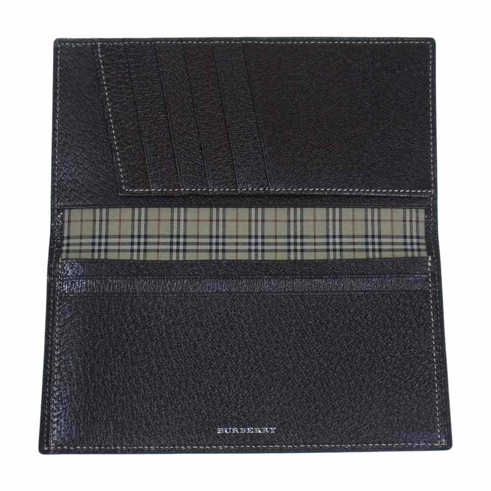 BURBERRY バーバリー 長財布 ブラウン系【中古】