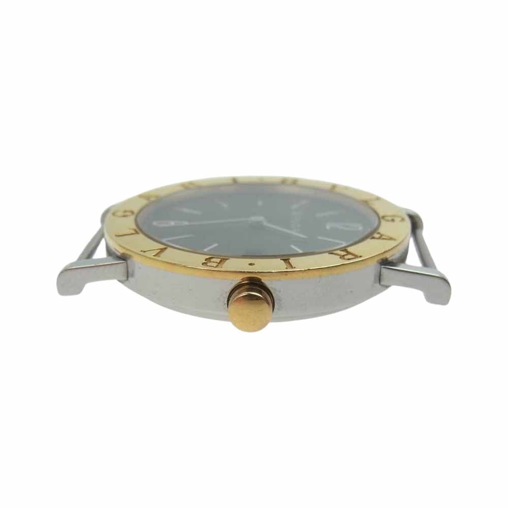 BVLGARI ブルガリ BB33SGL ブルガリブルガリ クォーツ デイト リストウォッチ 社外ベルト シルバー系 ゴールド系【中古】