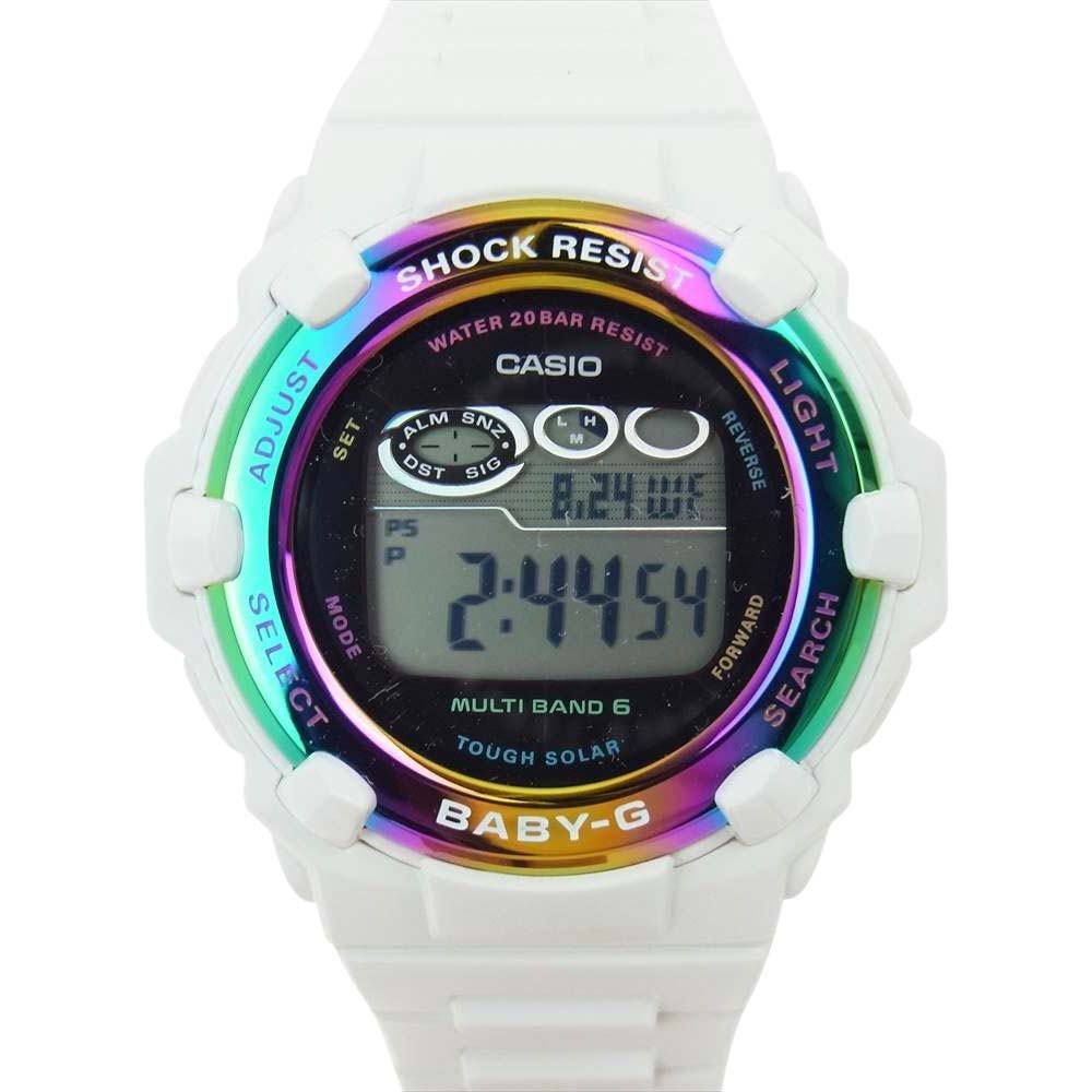 G-SHOCK ジーショック BABY-G ベビージー アイサーチ・ジャパン BGR-3000UK-7JR Love The Sea And The Earth ホワイト系【新古品】【未使用】【中古】