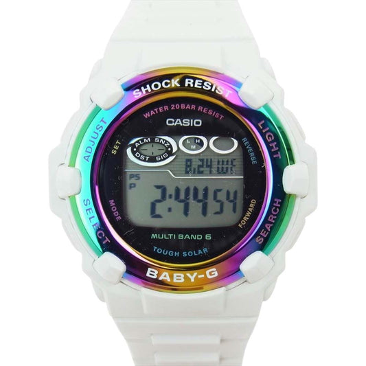 G-SHOCK ジーショック BABY-G ベビージー アイサーチ・ジャパン BGR-3000UK-7JR Love The Sea And The Earth ホワイト系【新古品】【未使用】【中古】