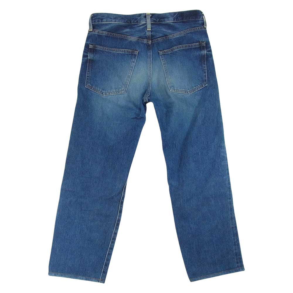 HYKE ハイク CLASSIC STRAIGHT クラシックストレート デニムパンツ インディゴブルー系 30【中古】