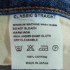 HYKE ハイク CLASSIC STRAIGHT クラシックストレート デニムパンツ インディゴブルー系 30【中古】