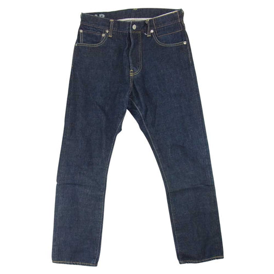 VISVIM ビズビム 0118105005012 18SS SOCIAL SCULPTURE 11 UNWASHED ソーシャル スカルプチャー リジット デニム インディゴブルー系 30【中古】