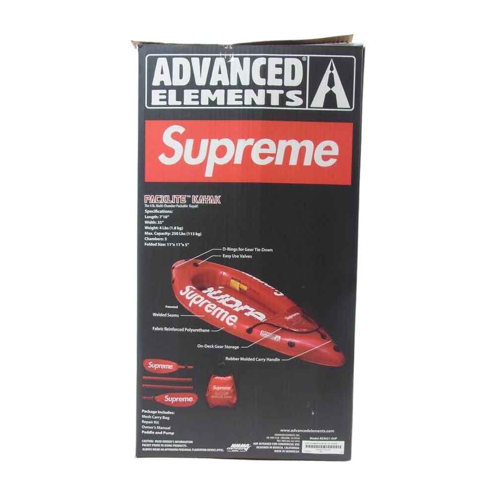 Supreme シュプリーム 18SS Advanced Elements Packlite Kayak アドバンス エレメンツ パックライト カヤック レッド系【極上美品】【中古】