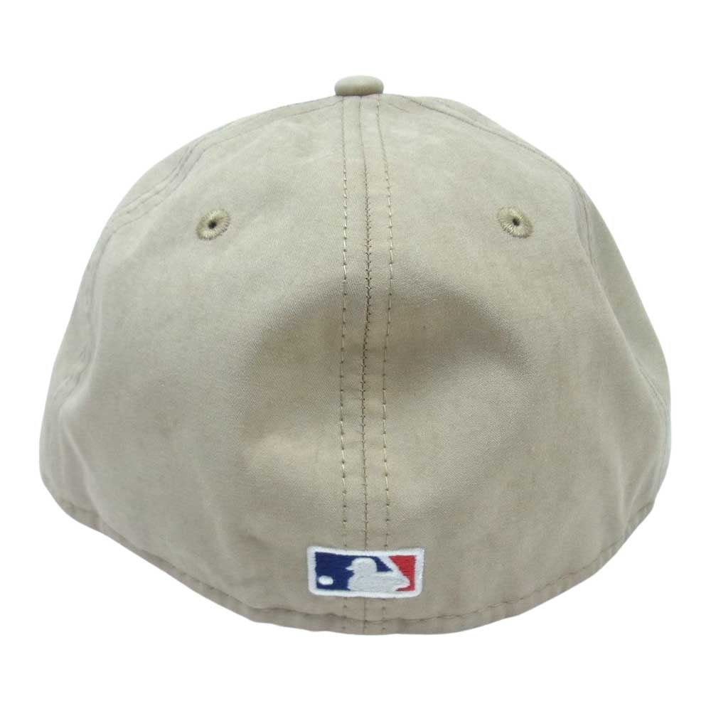 NEW ERA ニューエラ RN11493 x Aime Leon Dore LP 59Fifty Cap NewYork Yankees Chain Stitch Beige 7 5/8 エイメ レオン ドレ ニューヨーク ヤンキース チェーン ステッチ キャップ ベージュ ベージュ系 7 5/8【極上美品】【中古】