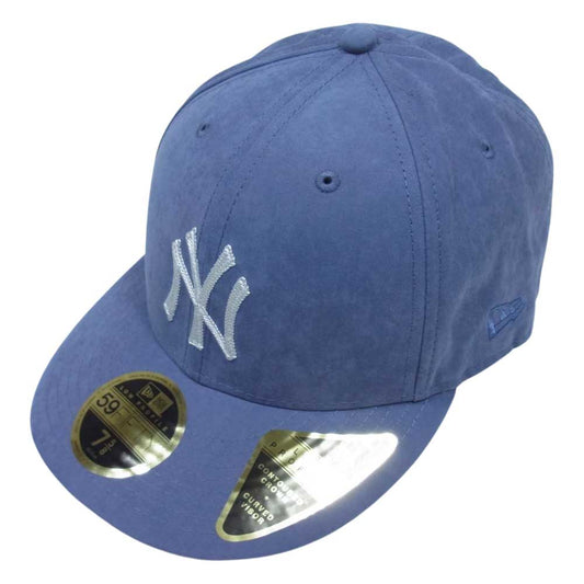 NEW ERA ニューエラ RN11493 x Aime Leon Dore Brushed Nylon Yankees エメ レオン ドレ ブラッシュド ナイロン ヤンキース キャップ ブルー パープル系 7 5/8【極上美品】【中古】