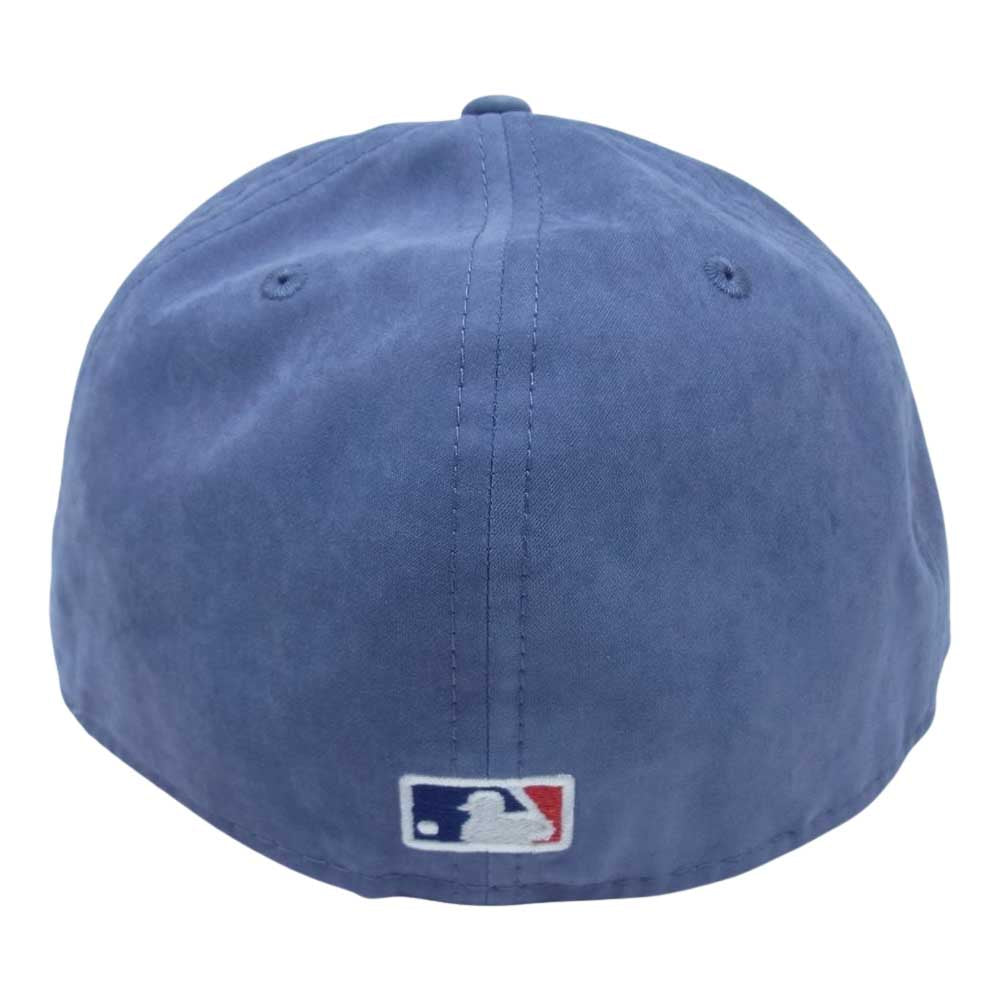 NEW ERA ニューエラ RN11493 x Aime Leon Dore Brushed Nylon Yankees エメ レオン ドレ ブラッシュド ナイロン ヤンキース キャップ ブルー パープル系 7 5/8【極上美品】【中古】